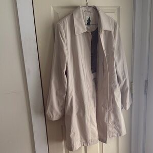 London Fog Light Tan Trench Coat